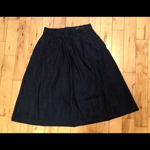 ZARA NWOT Jeans Skirts size S
